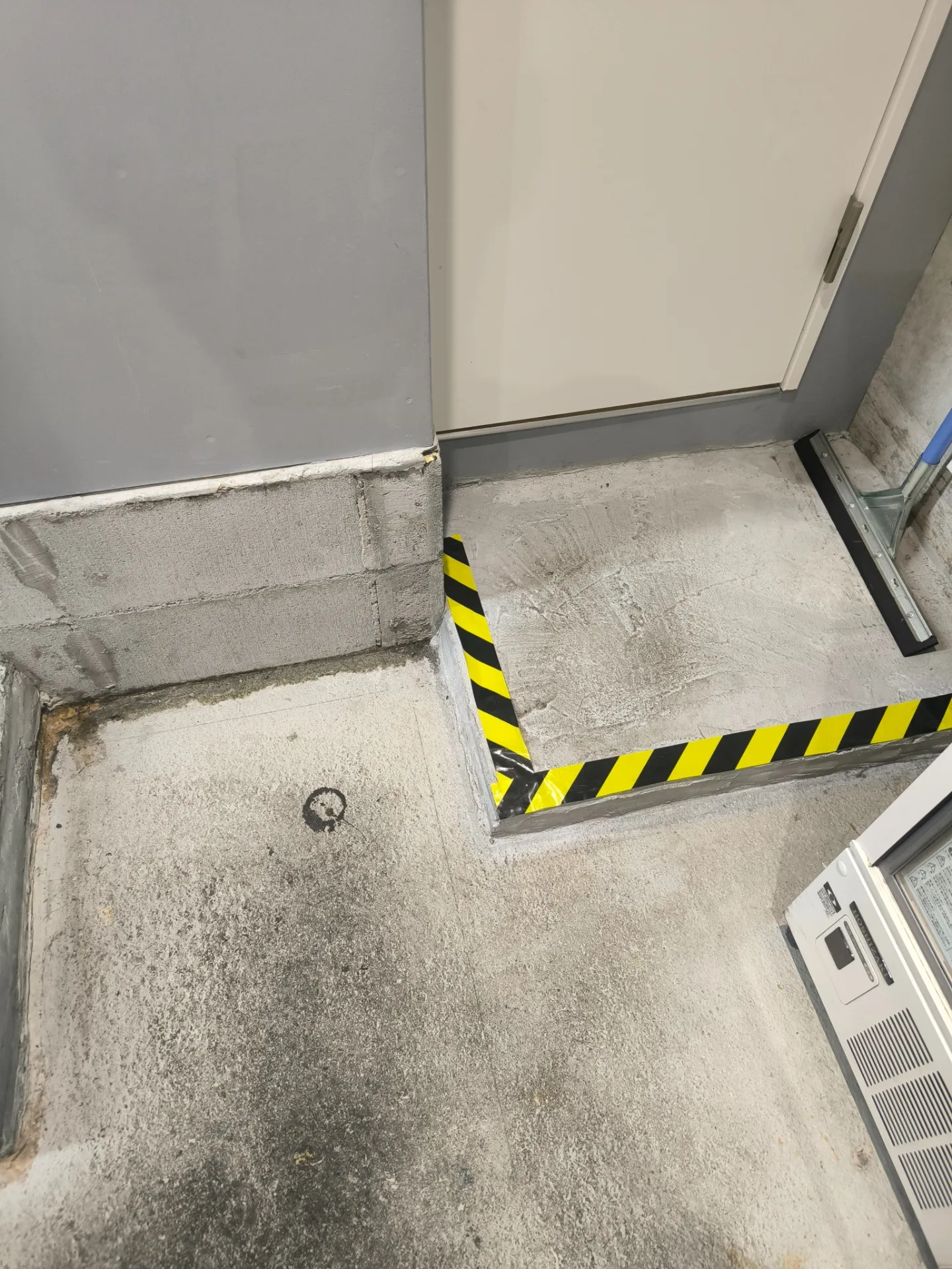 トイレ前段差